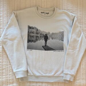 Taylor Swift Sweater You’re a Cowboy Like Me Size Small in Cream